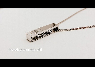 Pt900 ダイヤ リフォーム ペンダント