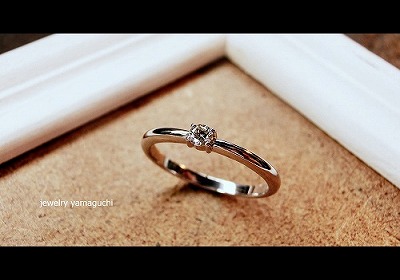 岐阜 関市 ジュエリーリフォーム ダイヤ 指輪