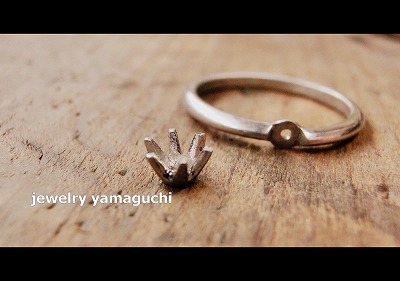 岐阜 ダイヤ 立爪 指輪 ジュエリーリフォーム